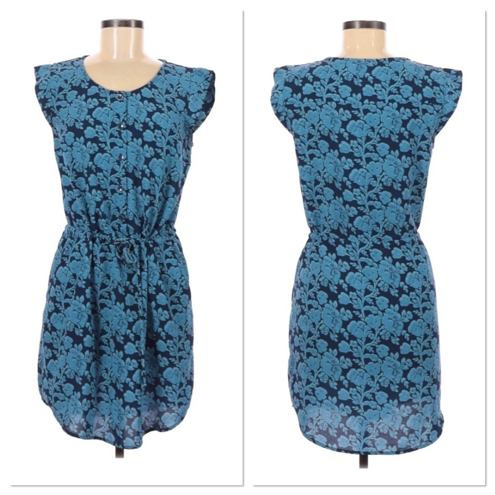 Cabi women’s dress size S floral draw string waist